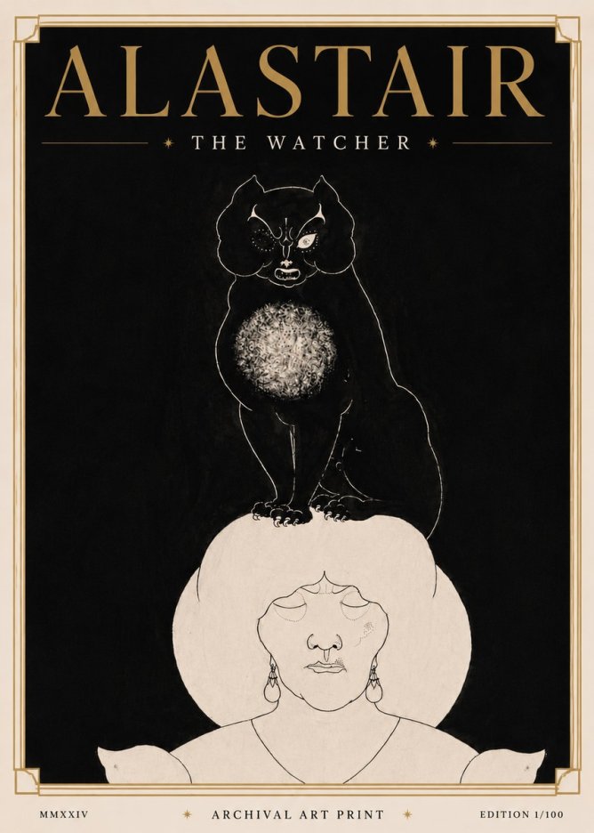 Alastair The Watcher No6 - Plakat
