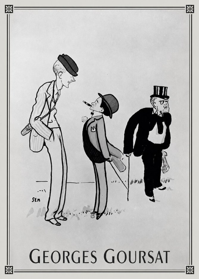 Georges Goursat Georges Goursat V No1 - Plakat