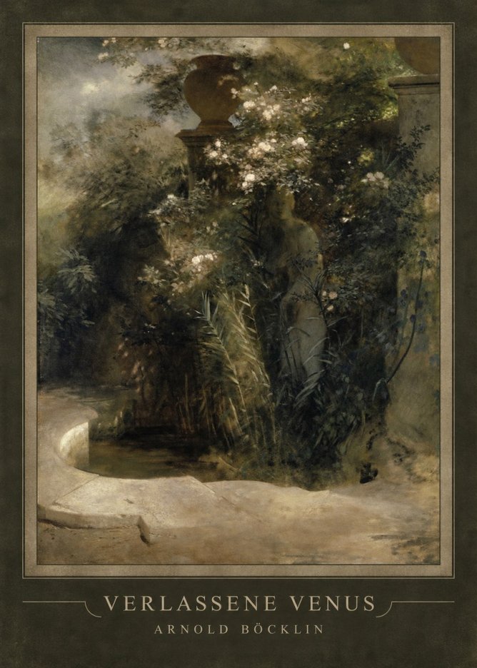 Arnold Böcklin Verlassene Venus No4 - Plakat