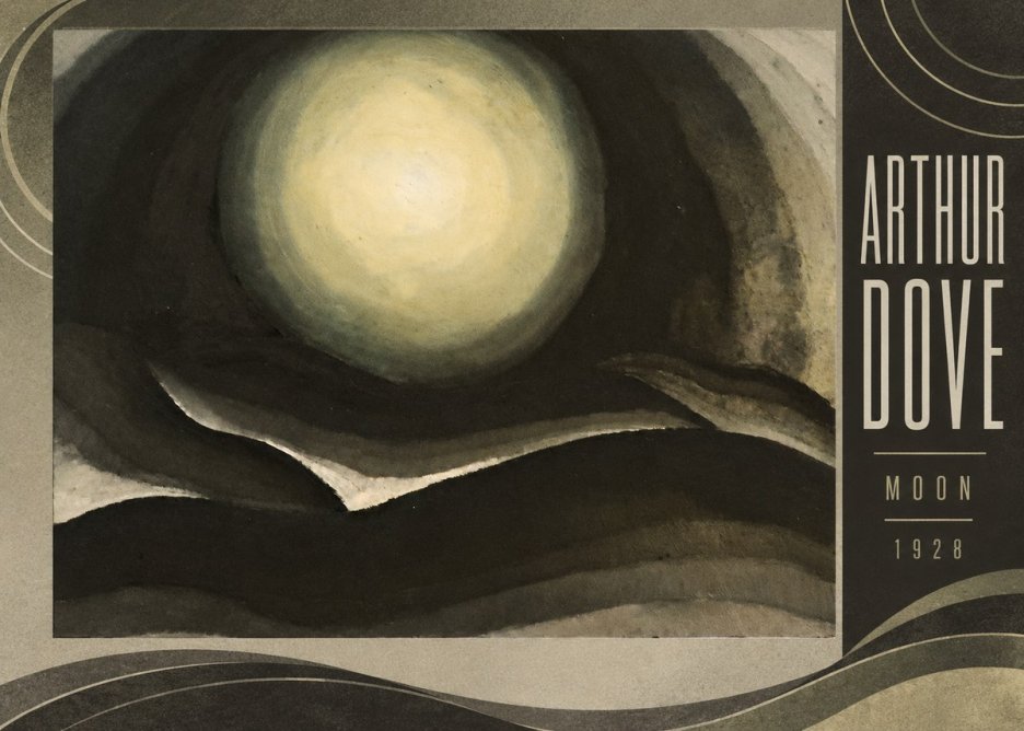 Arthur Dove Moon No2 - Plakat