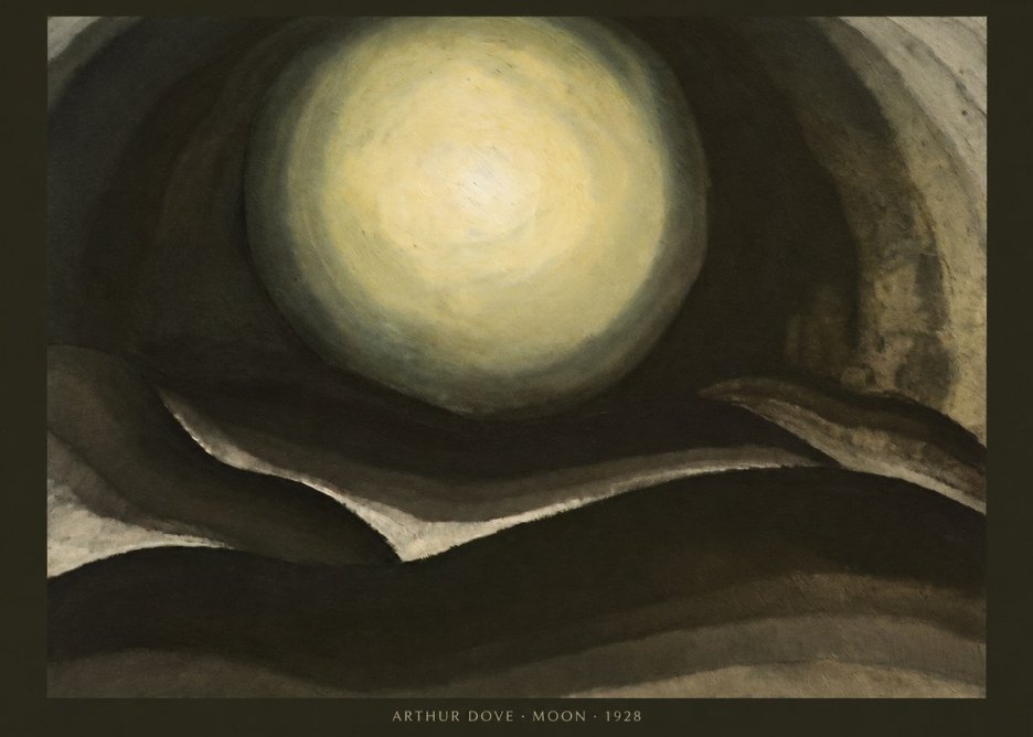 Arthur Dove Moon No6 - Plakat