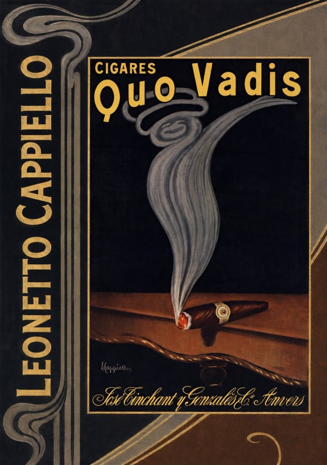 Leonetto Cappiello Quo Vadis No3 - Plakat