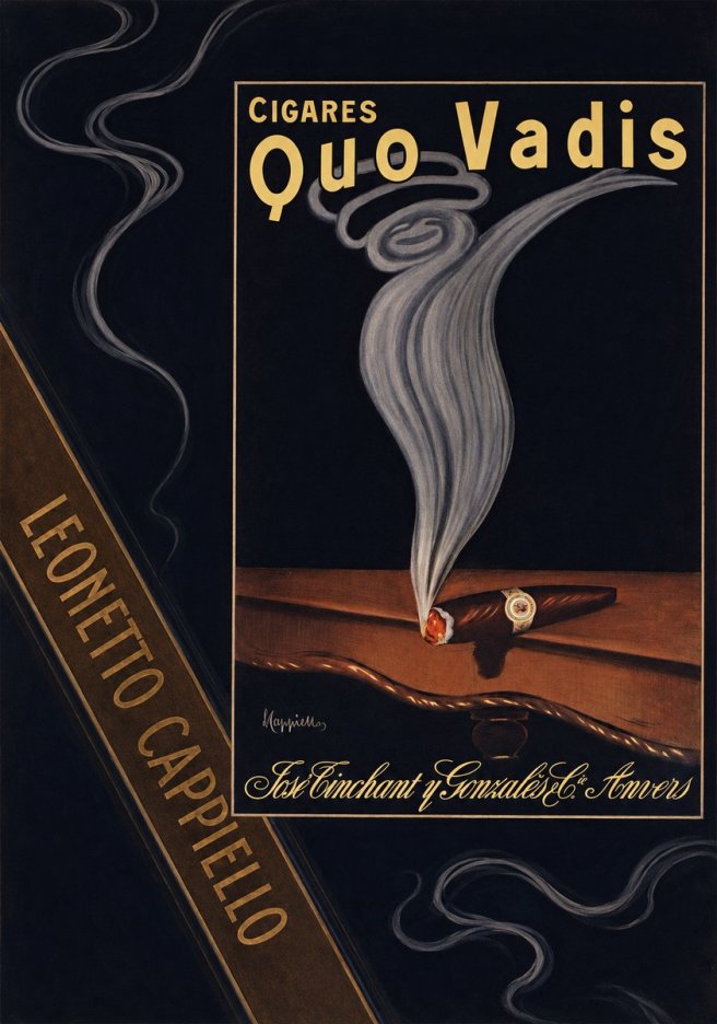 Leonetto Cappiello Quo Vadis No5 - Plakat
