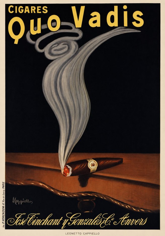 Leonetto Cappiello Quo Vadis No6 - Plakat