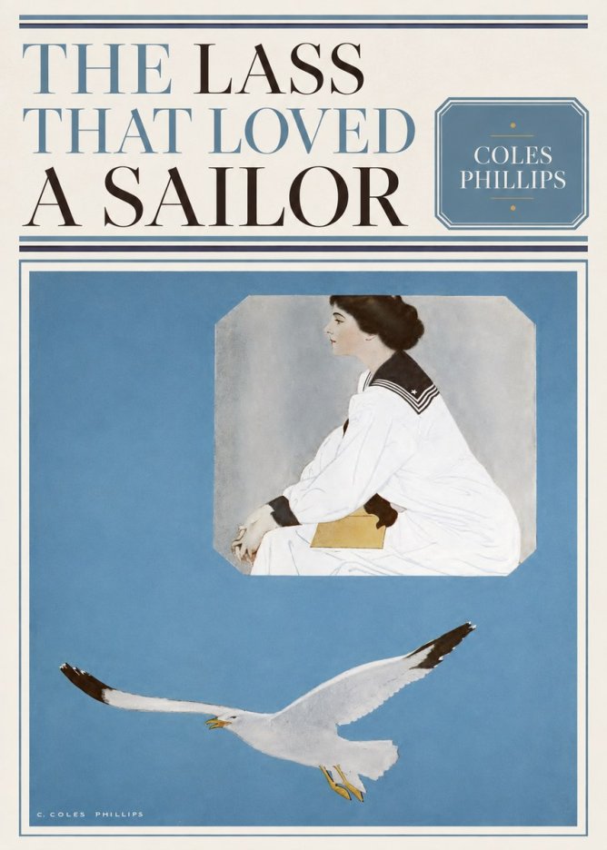 Coles Phillips The Lass That Loved a Sailor No4 - Plakat