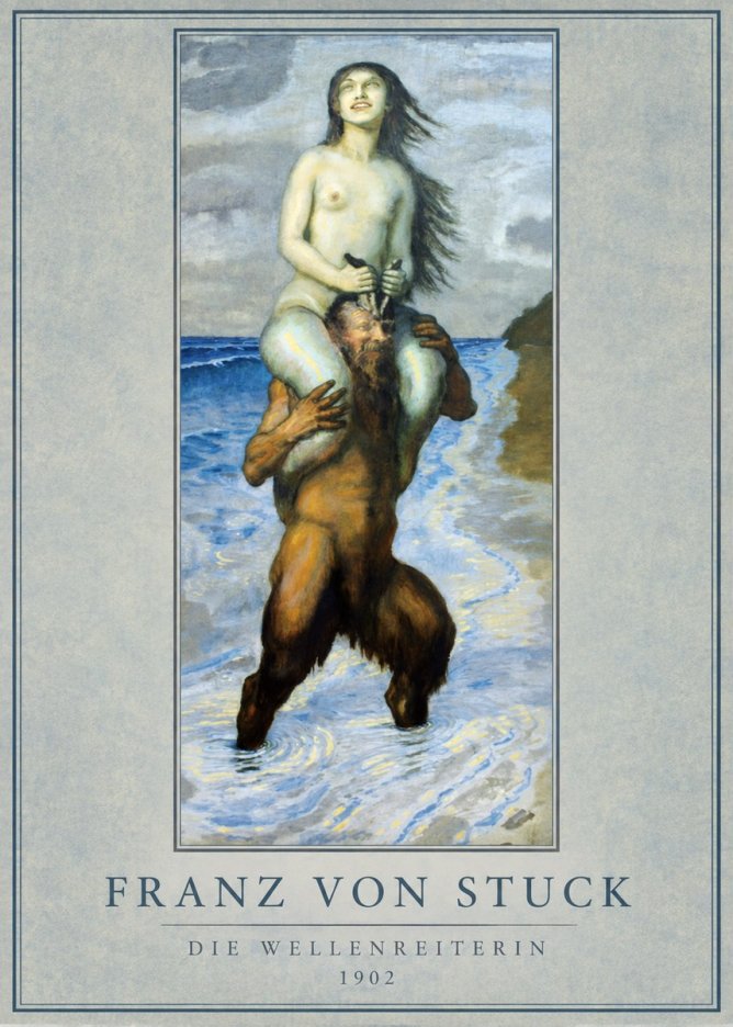 Franz von Stuck The Birth of Venus No4 - Plakat