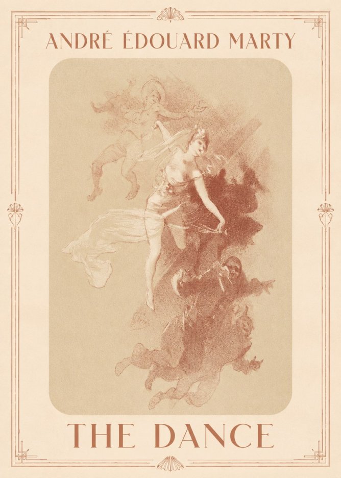 André Édouard Marty The Dance No1 - Plakat