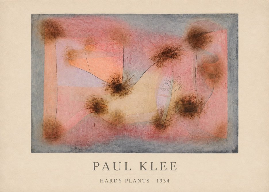 Paul Klee Hardy Plants II No4 - Plakat