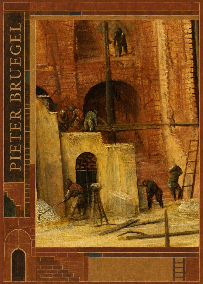 Pieter Bruegel The Tower of Babel XVI No2 - Plakat