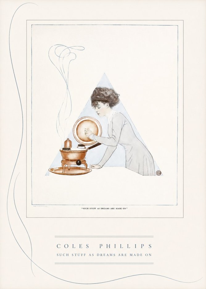 Coles Phillips Such Stuff as Dreams Are Made On No3 - Plakat