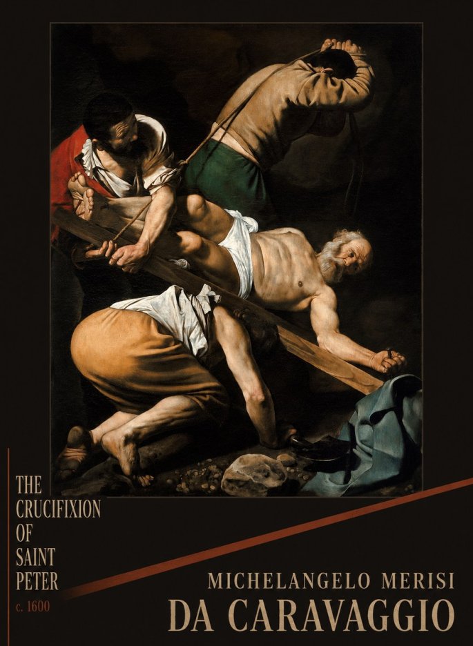 Michelangelo Merisi da Caravaggio The Crucifixion of Saint Peter IV No2 - Plakat