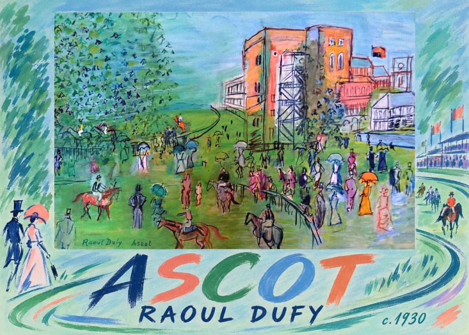 Raoul Dufy Ascot C. 1930 II No3 - Plakat