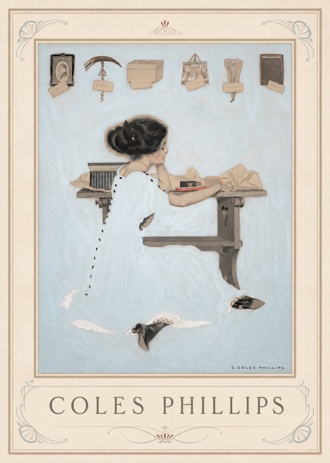 Coles Phillips Remembrance No1 - Plakat