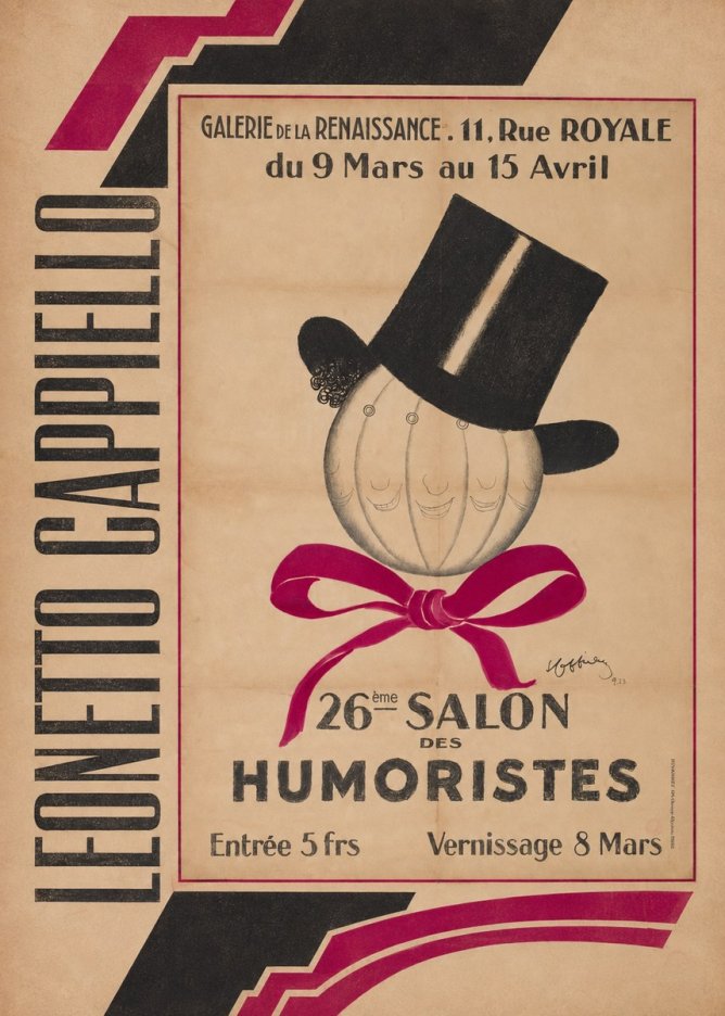 Leonetto Cappiello 26Ème Salon Des Humoristes No2 - Plakat