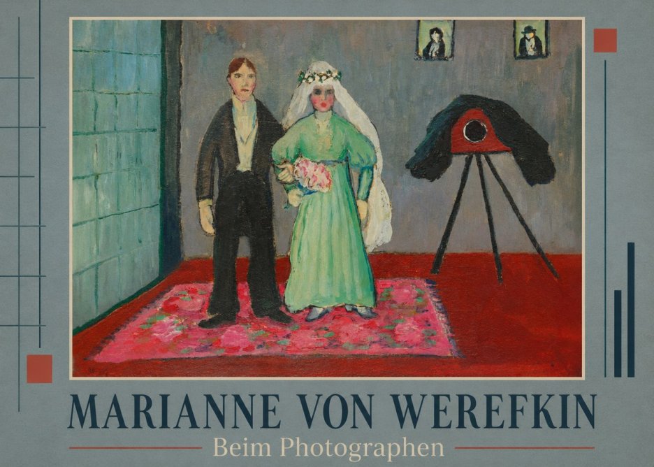 Marianne von Werefkin Beim Photographen No1 - Plakat