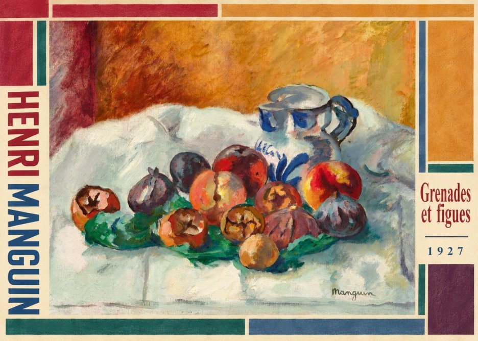Henri Manguin Grenades Et Figues No2 - Plakat