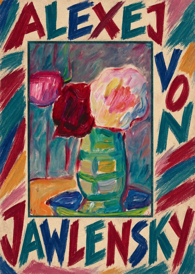 Alexej von Jawlensky Still Life with Flowers No6 - Plakat