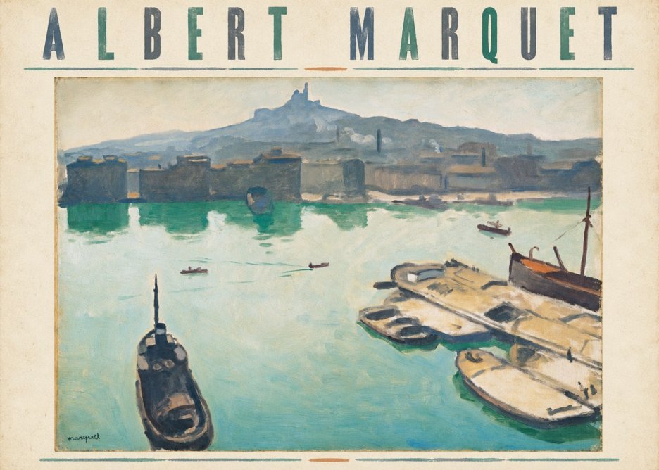Albert Marquet Port of Marseille No5 - Plakat