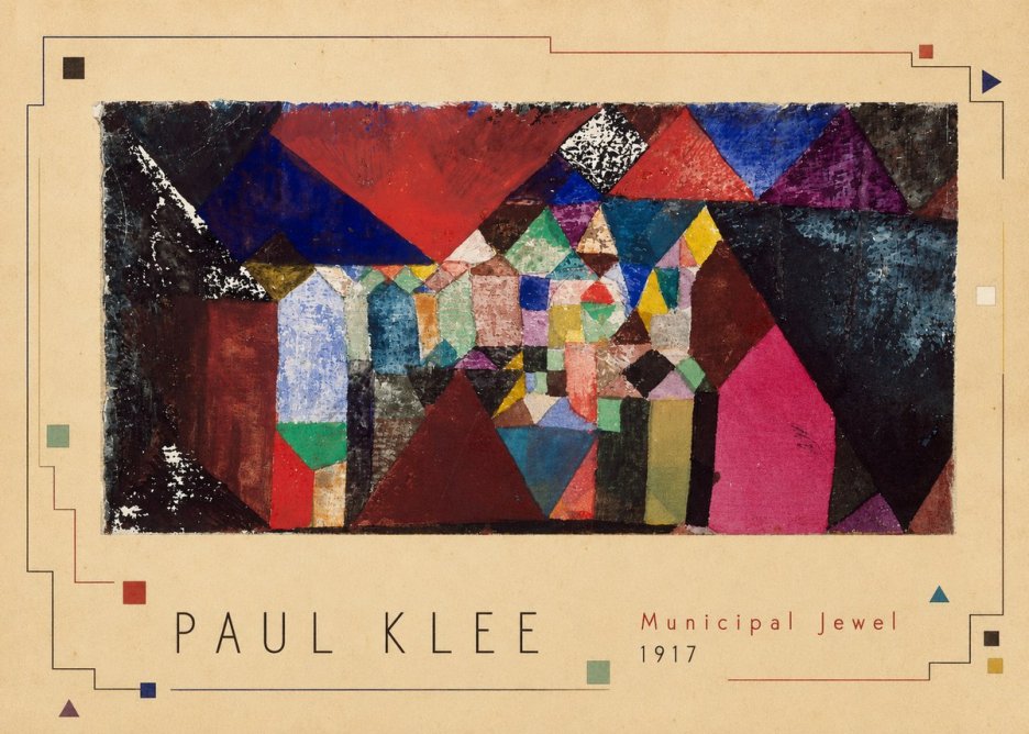 Paul Klee Municipal Jewel No2 - Plakat