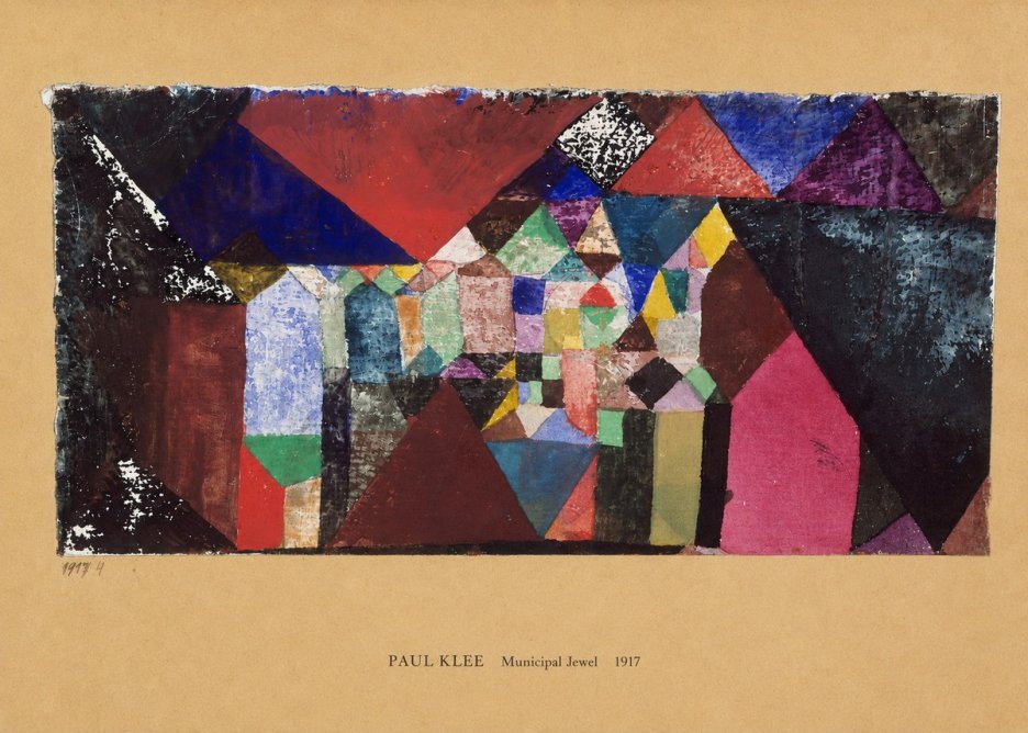 Paul Klee Municipal Jewel No6 - Plakat