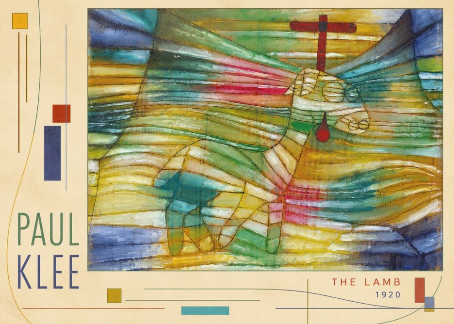 Paul Klee The Lamb No2 - Plakat