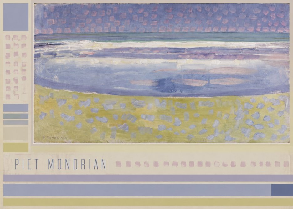 Piet Mondrian The Sea No2 - Plakat