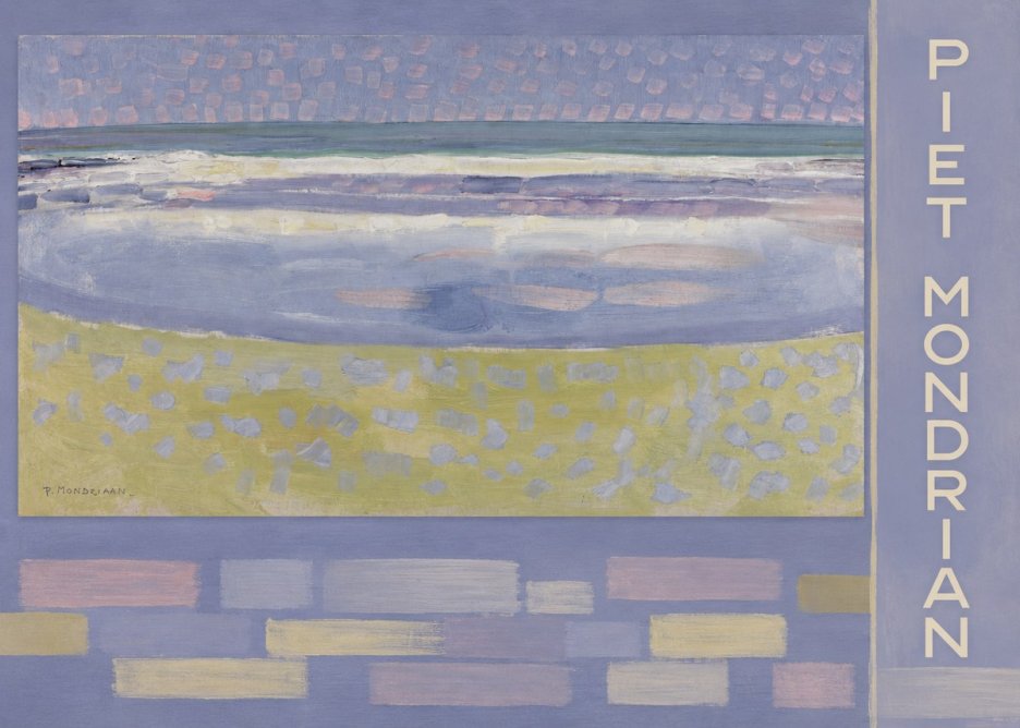 Piet Mondrian The Sea No4 - Plakat