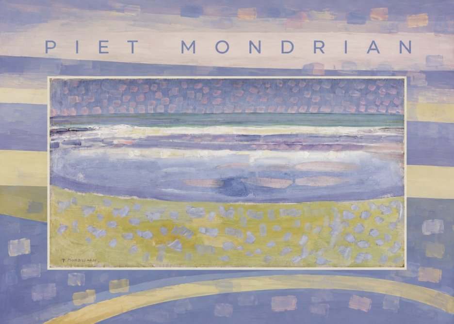 Piet Mondrian The Sea No5 - Plakat