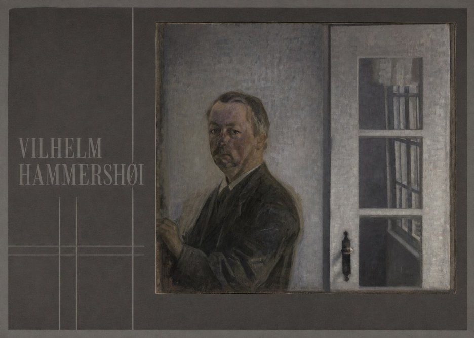 Vilhelm Hammershøi Self-portrait II No3 - Plakat