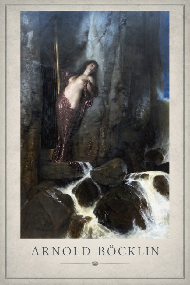 Arnold Böcklin The Spring No2 - Plakat