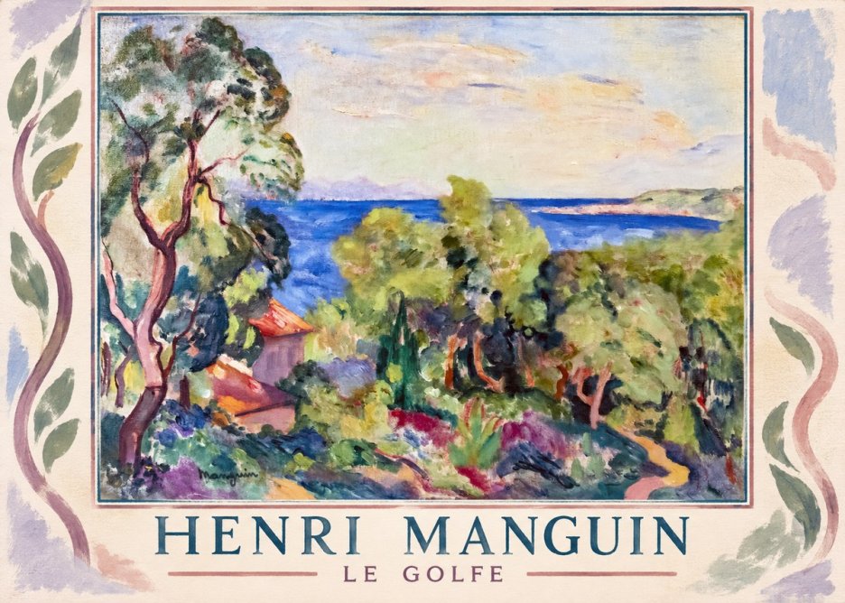 Henri Manguin Le Golfe No1 - Plakat