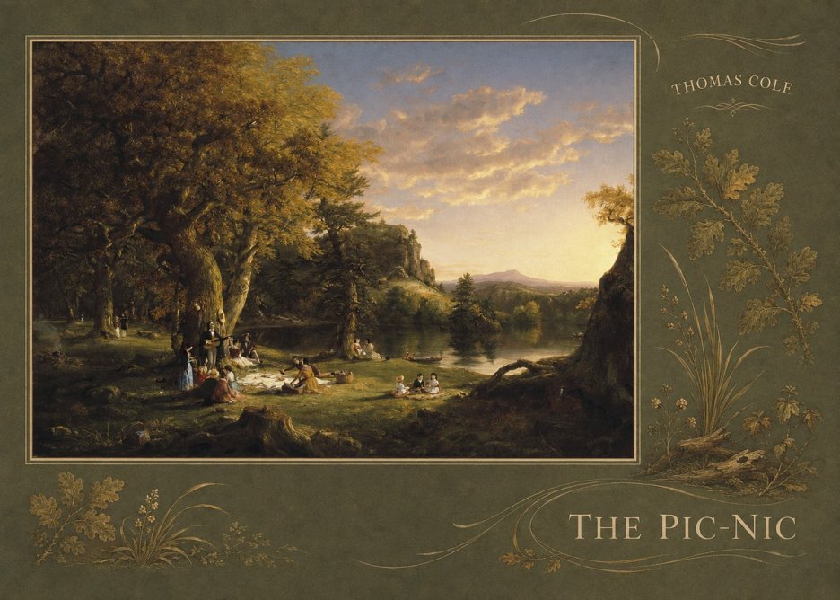 Thomas Cole The Pic-nic II No5 - Plakat