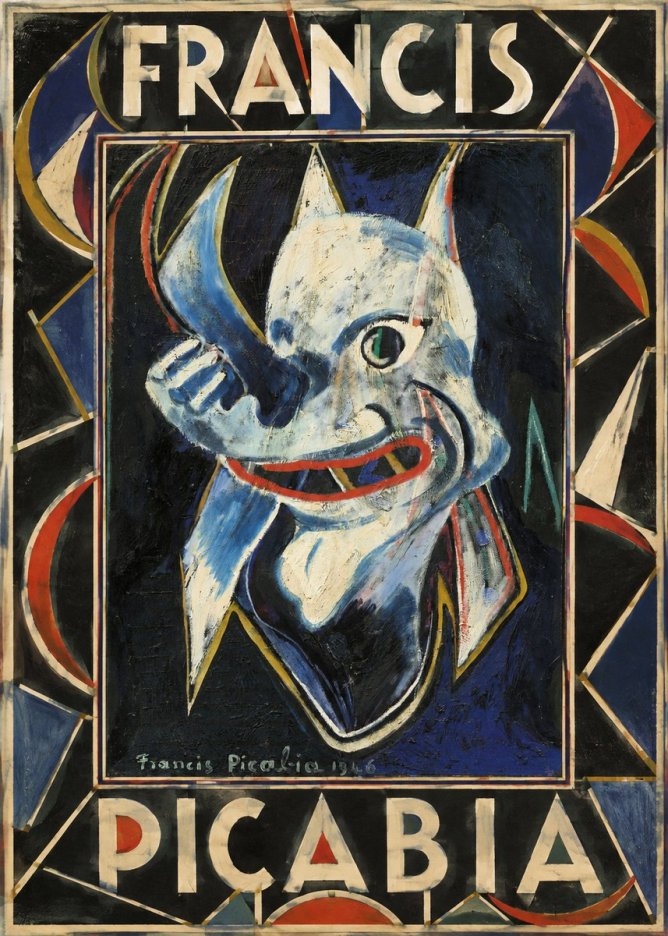Francis Picabia Dog No3 - Plakat