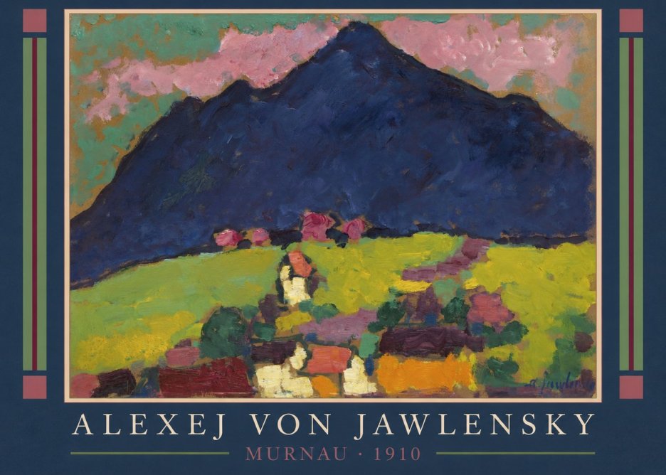 Alexej von Jawlensky Murnau No1 - Plakat