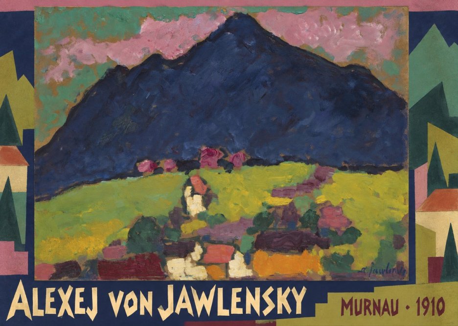 Alexej von Jawlensky Murnau No3 - Plakat