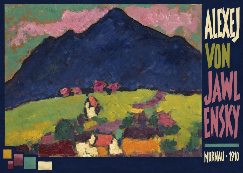 Alexej von Jawlensky Murnau No4 - Plakat