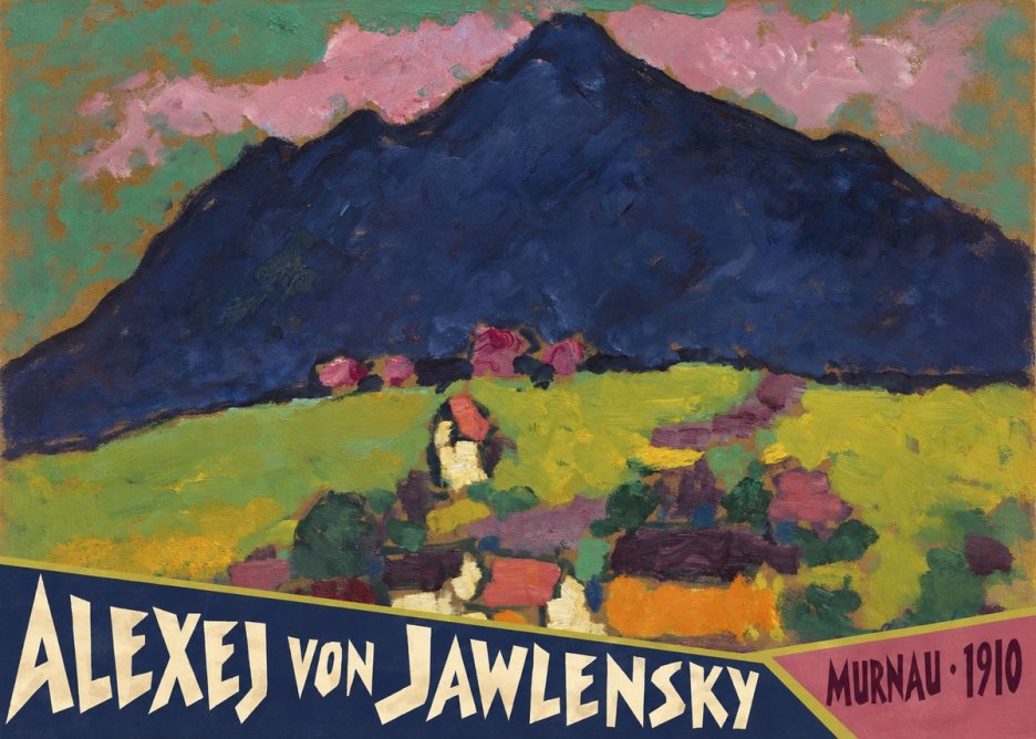 Alexej von Jawlensky Murnau No5 - Plakat