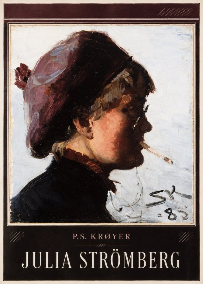 P.S. Krøyer Julia Strömberg No3 - Plakat