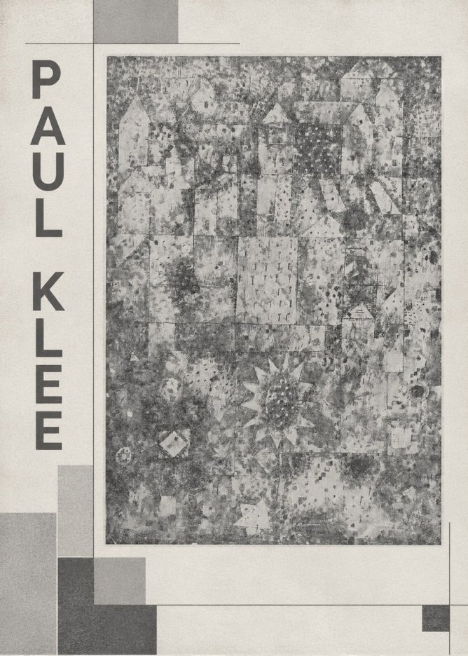 Paul Klee Town and Country No4 - Plakat