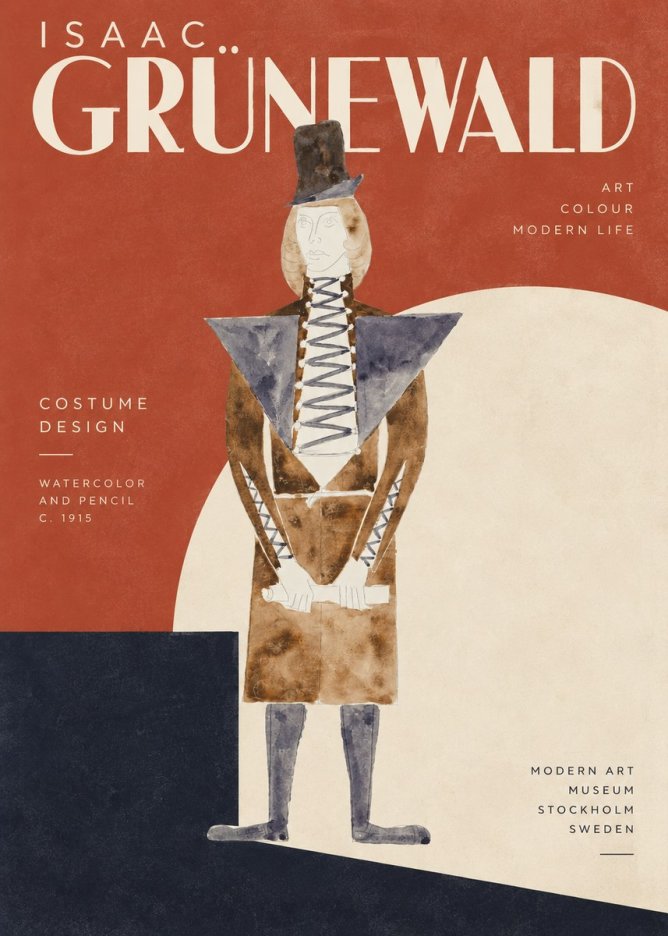 Isaac Grünewald Costume Design XIII No3 - Plakat