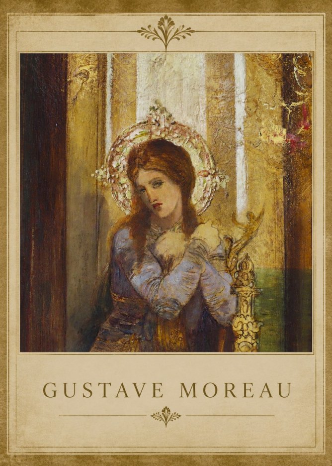 Gustave Moreau Salome II No1 - Plakat