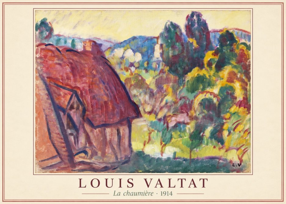 Louis Valtat La Chaumière No2 - Plakat