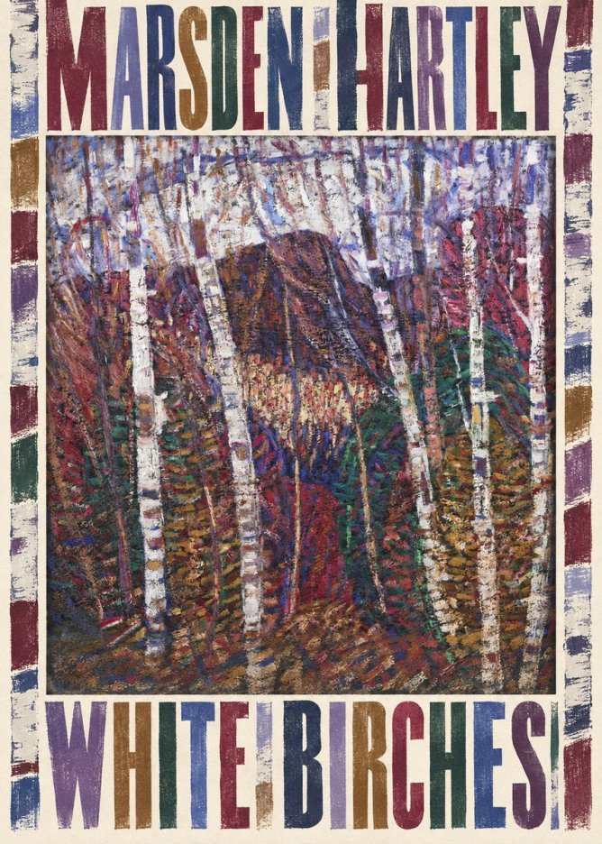 Marsden Hartley White Birches No5 - Plakat