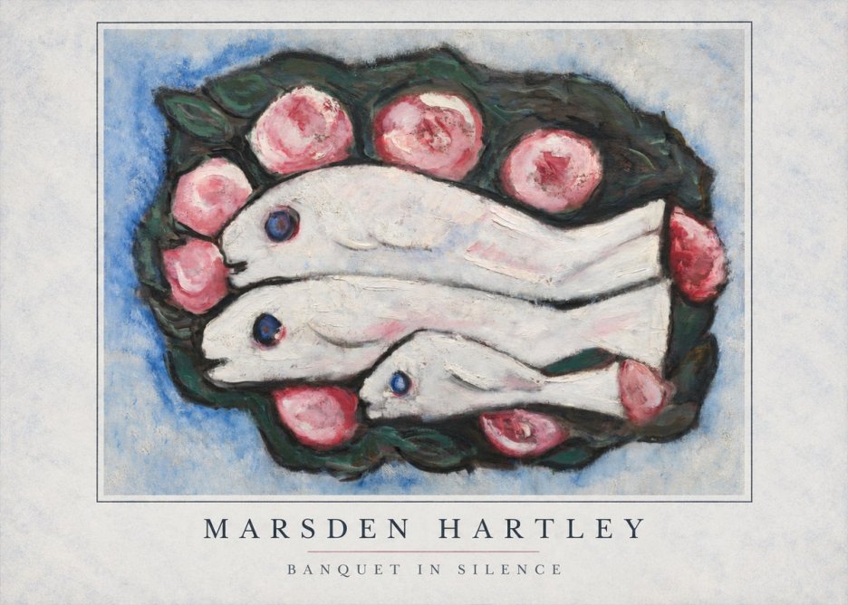 Marsden Hartley Banquet in Silence No4 - Plakat