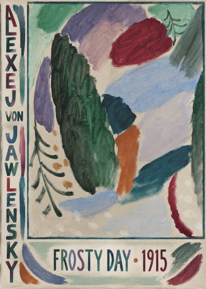 Alexej von Jawlensky Frosty Day No3 - Plakat