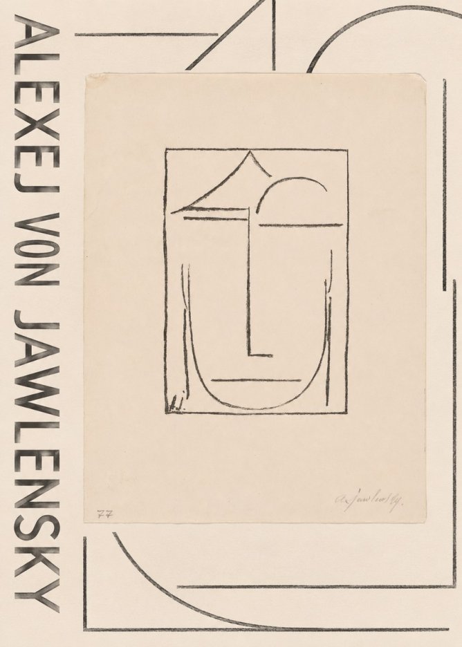 Alexej von Jawlensky Abstract Head No6 - Plakat