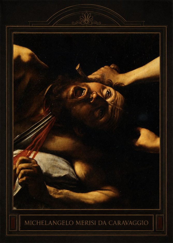 Michelangelo Merisi da Caravaggio David with the Head of Goliath IV No3 - Plakat