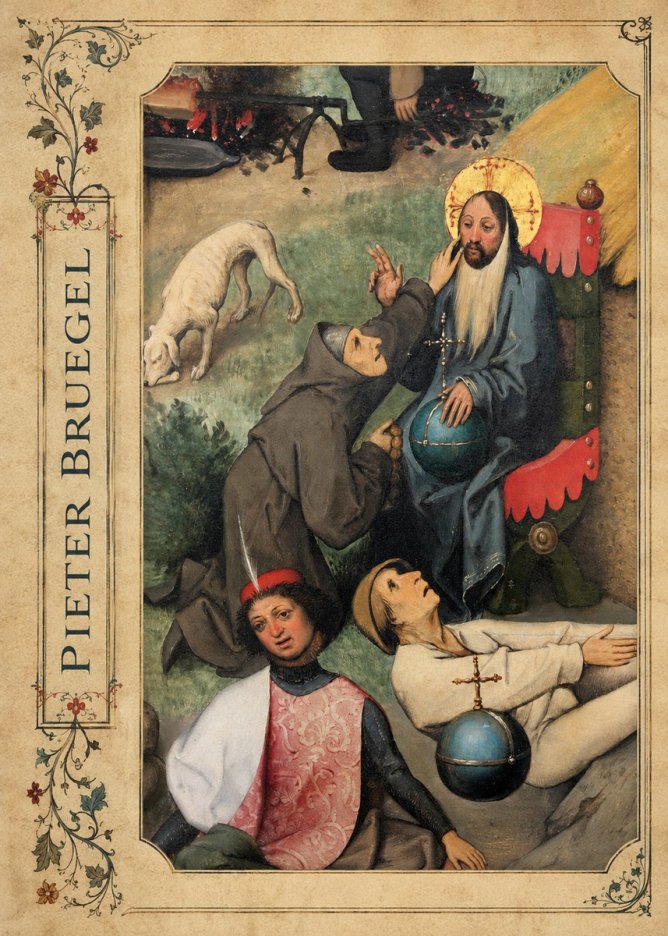 Pieter Bruegel The Adoration of the Magi - Detail No4 - Plakat