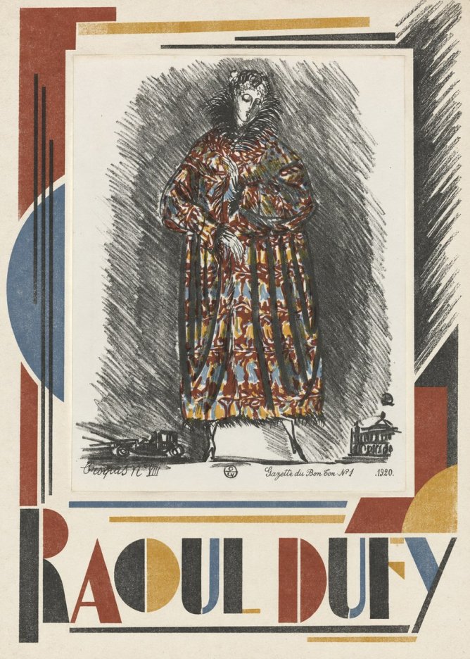 Raoul Dufy Croquis N. Viii No2 - Plakat