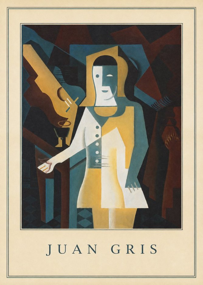 Juan Gris Juan Gris II No4 - Plakat